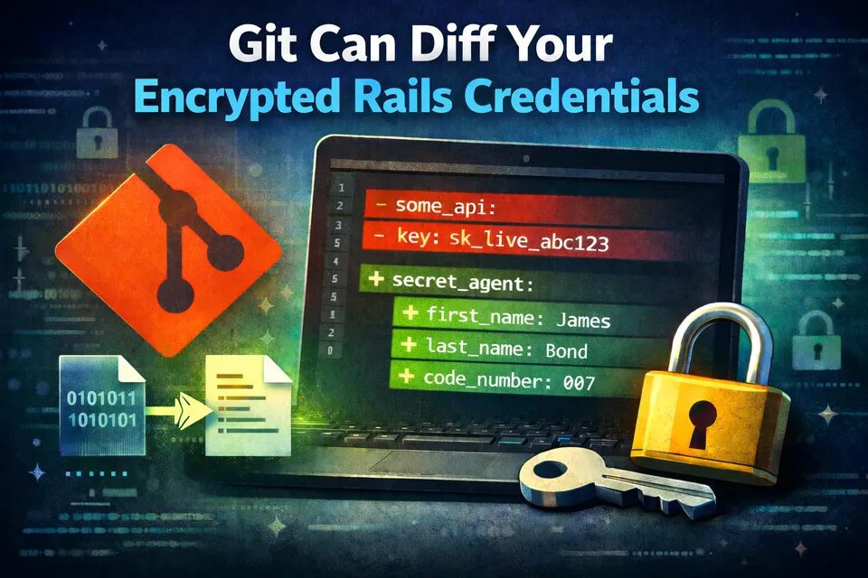 Git Can Diff Your Encrypted Rails Credentials
