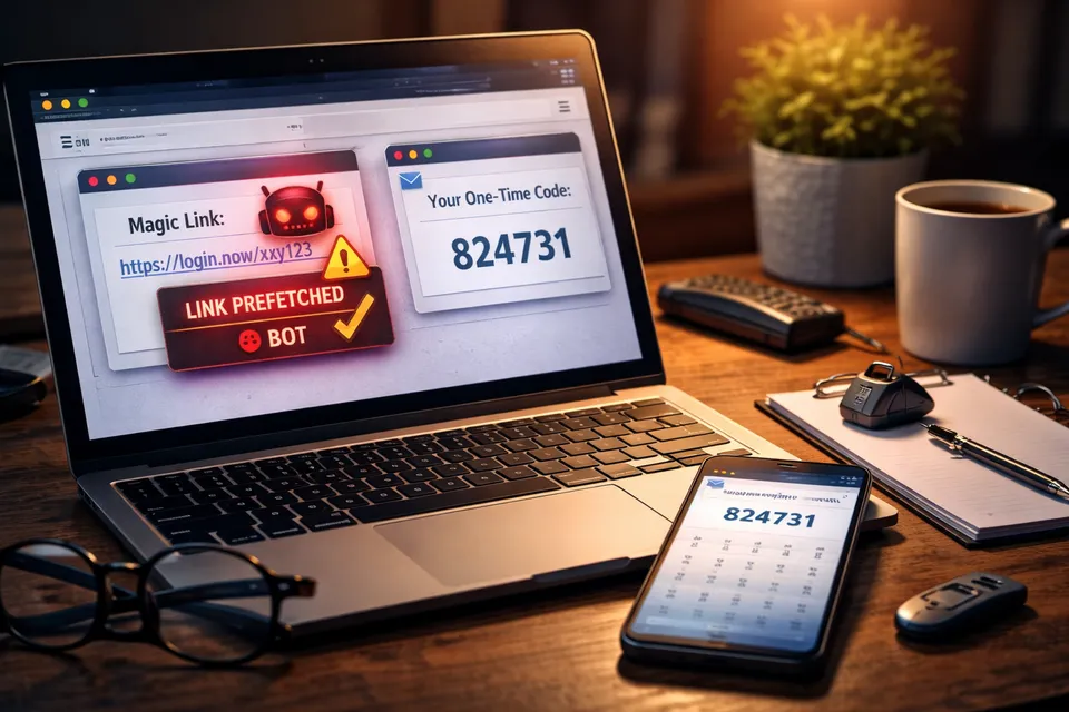 Why I Switched from Magic Login Links to One-Time Passcodes